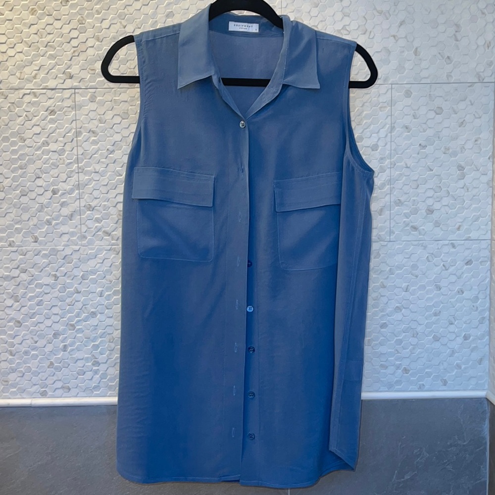 Equipment 100% silk shirt